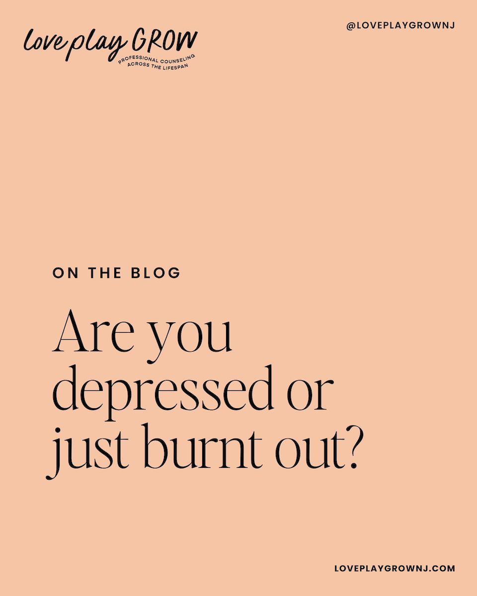 Are you depressed or just burnt out?