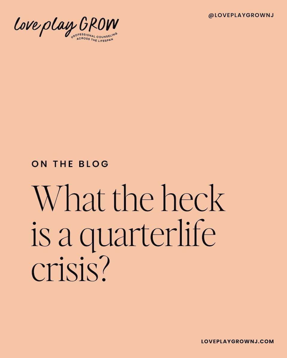What the heck is a quarterlife crisis?