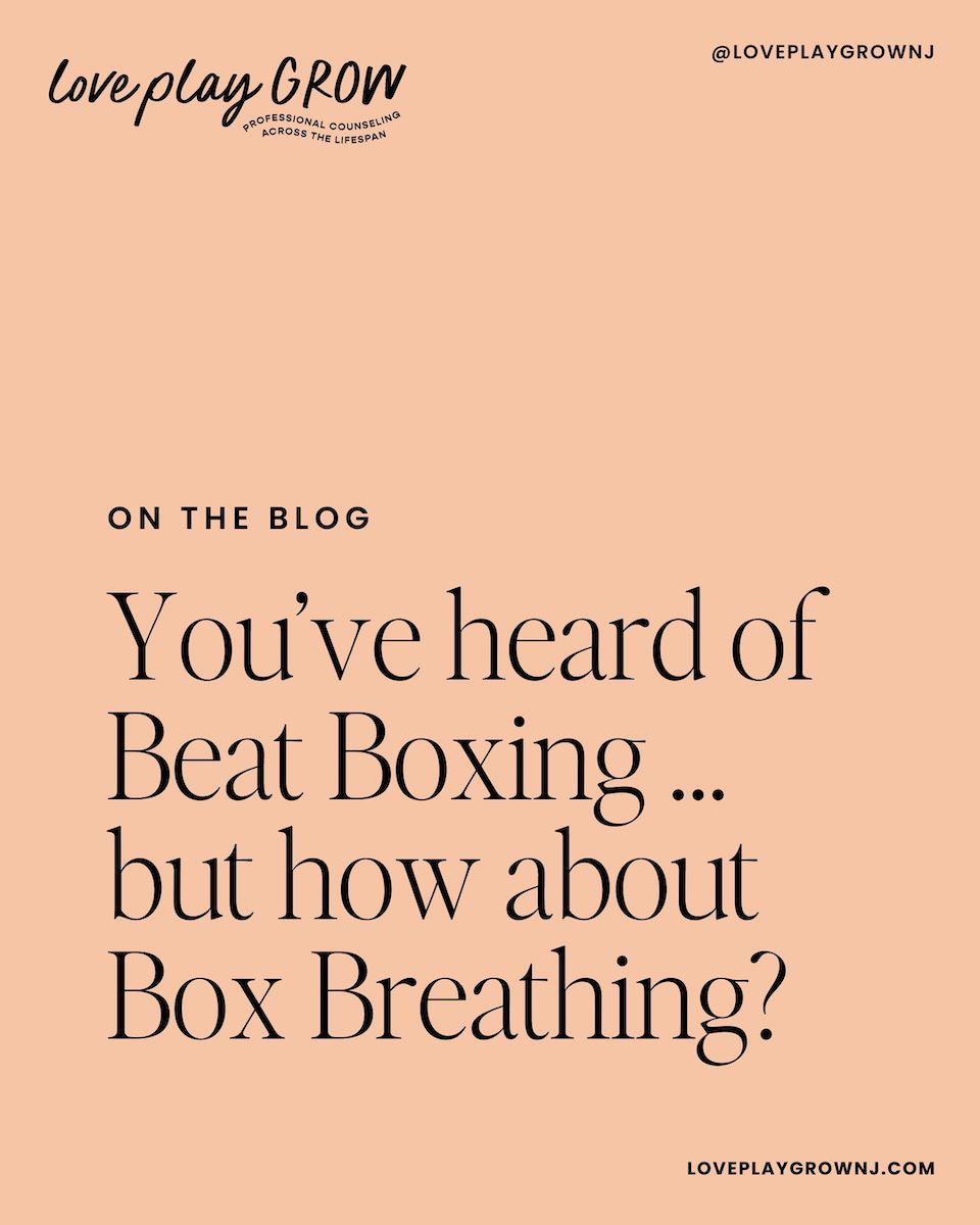 You’ve heard of Beat Boxing … but how about Box Breathing?